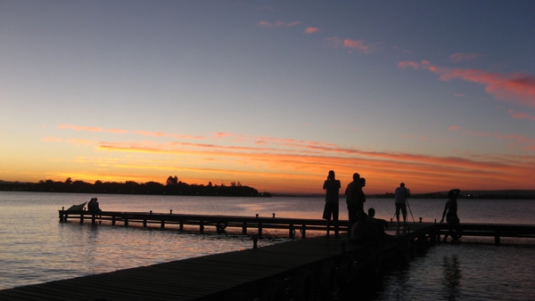 Tramonto sul Lago Paranoá - Brasilia DF - Brasile