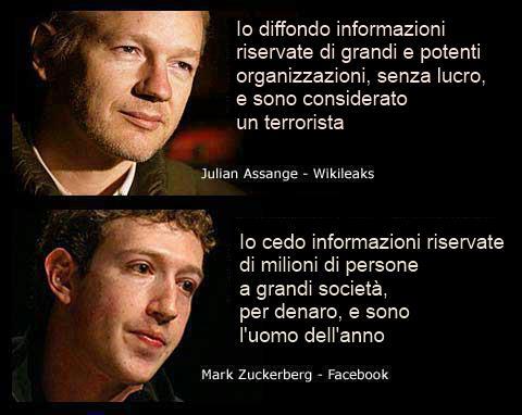 Assange vs Zuckerberg