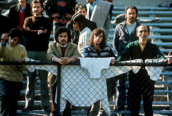 detenuti nello stadio di Santiago del Cile