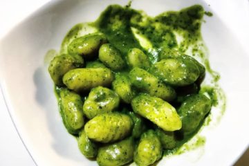 gnocchi al pesto