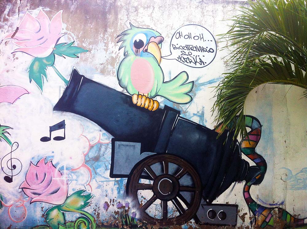 Street art Cartagena - Colombia