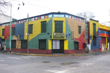 La Boca, quartiere di Buenos Aires (Argentina) fondato dagli immigrati genovesi nell'800.