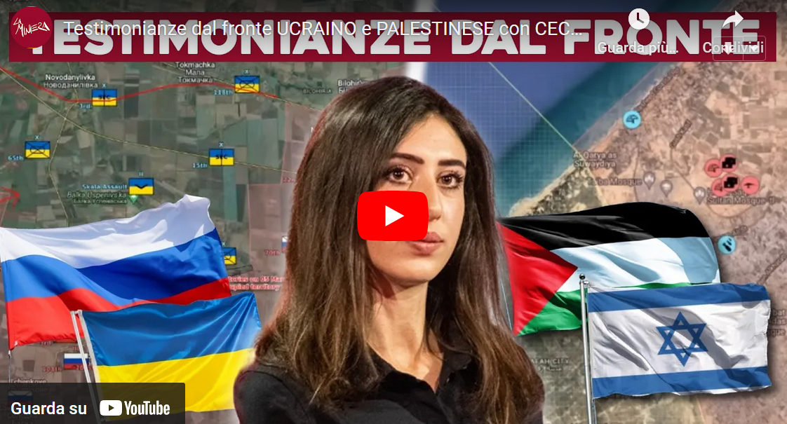 Testimonianze dal fronte UCRAINO e PALESTINESE con CECILIA SALA